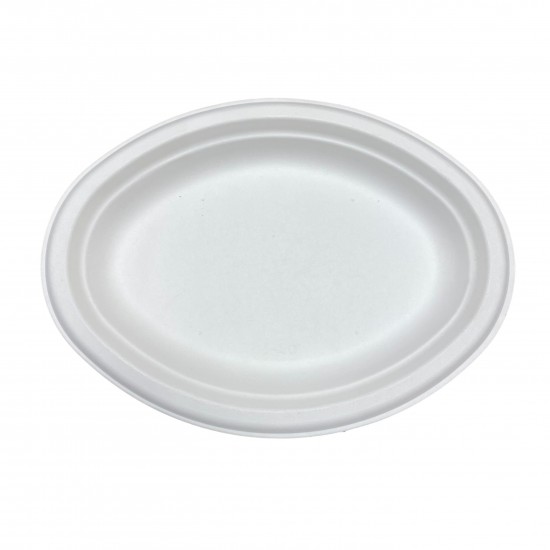 Oval Sugarcane Plate