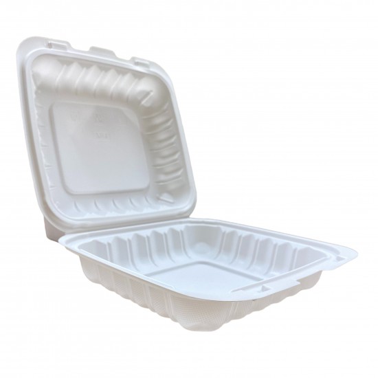 Rectangular Hinged Plastic Container