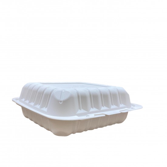 Rectangular Hinged Plastic Container