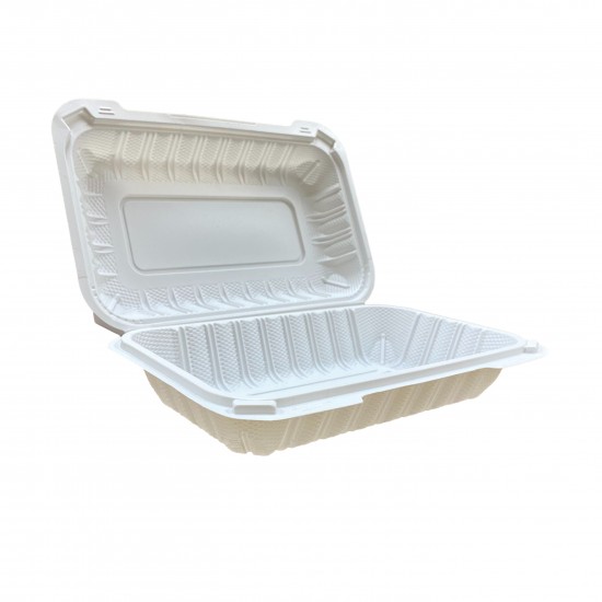 Rectangular Hinged Plastic Container