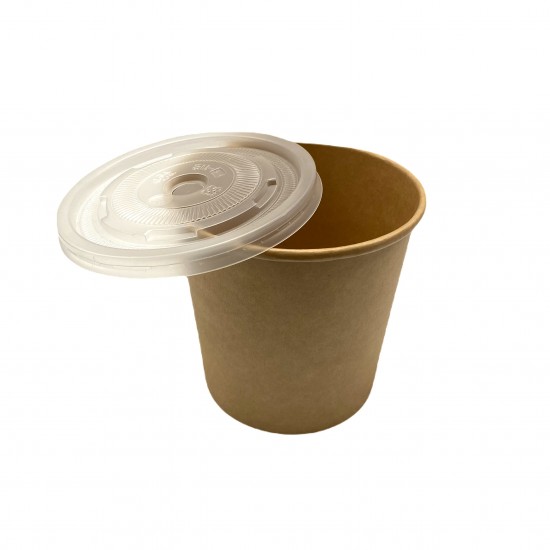 24oz Paper Soup Cup & Lid