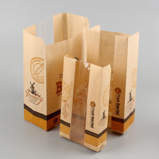 Designed Window Front Paper Bag
