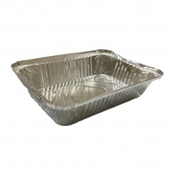 1lb, 2.25lb Rectangular Foil Container & Lid 