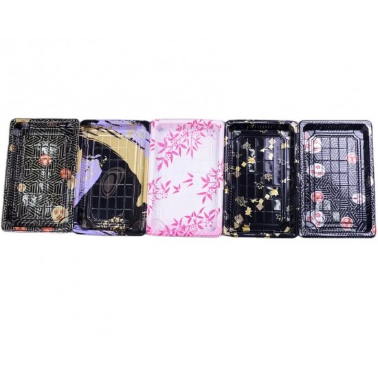 Rectangular Sushi Container (Patten Style Option)