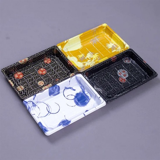 Rectangular Sushi Container (Patten Style Option)