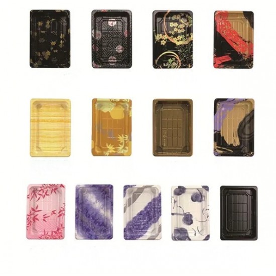 Rectangular Sushi Container (Patten Style Option)