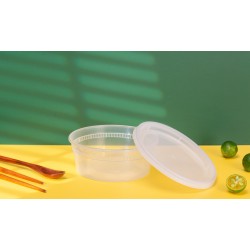 Plastic 8oz Soup Container Plastic 