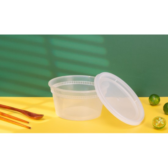 Plastic 12oz Soup Container