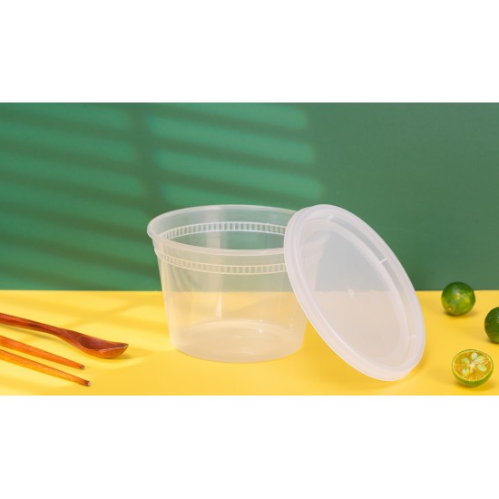 Plastic 16oz Soup Container