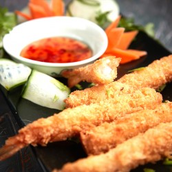 Bread Shrimp, Bread Scallop